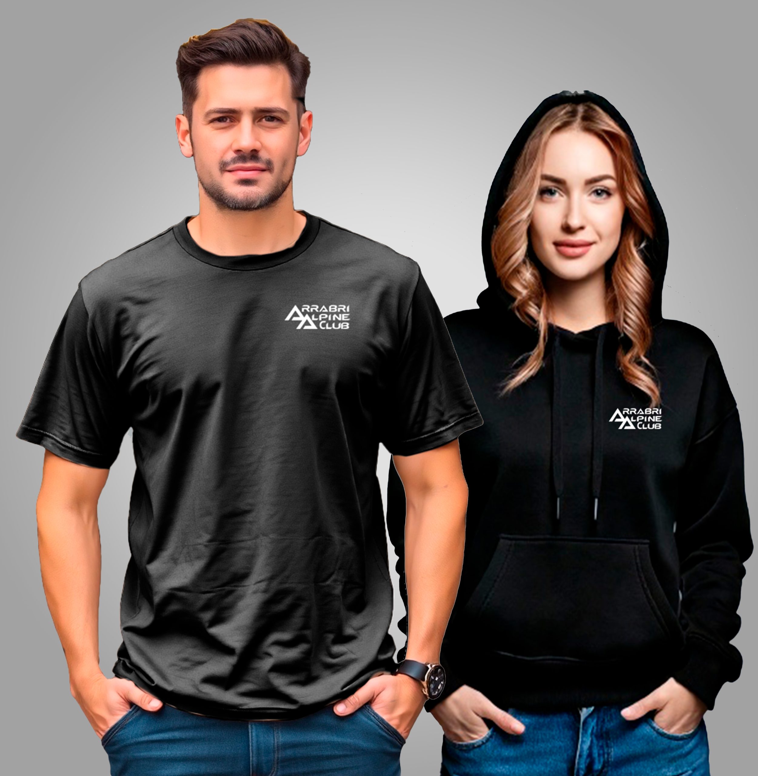 Arrabri Alpine Club clothing in black only