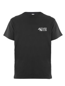 Arrabri Alpine Club t-shirt front with logo