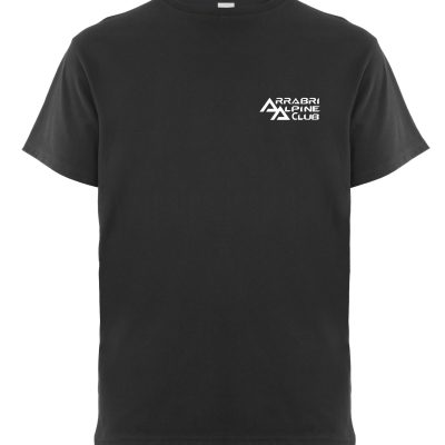 Arrabri Alpine Club t-shirt front with logo